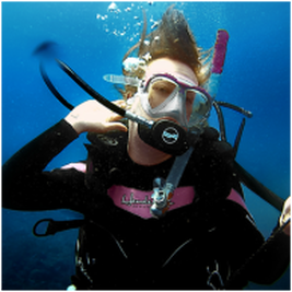 learning to scuba dive